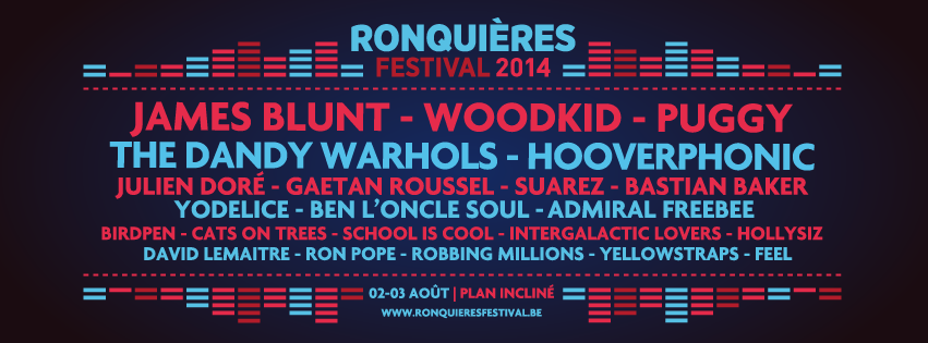Ce qu’il ne faut pas rater au Ronquières Festival 2014 !