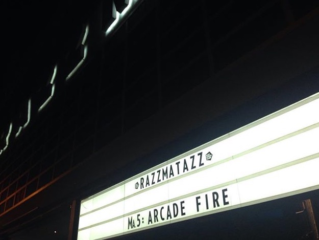 Arcade Fire marque l’histoire de Barcelone (05/07/2016 – Razzmatazz)