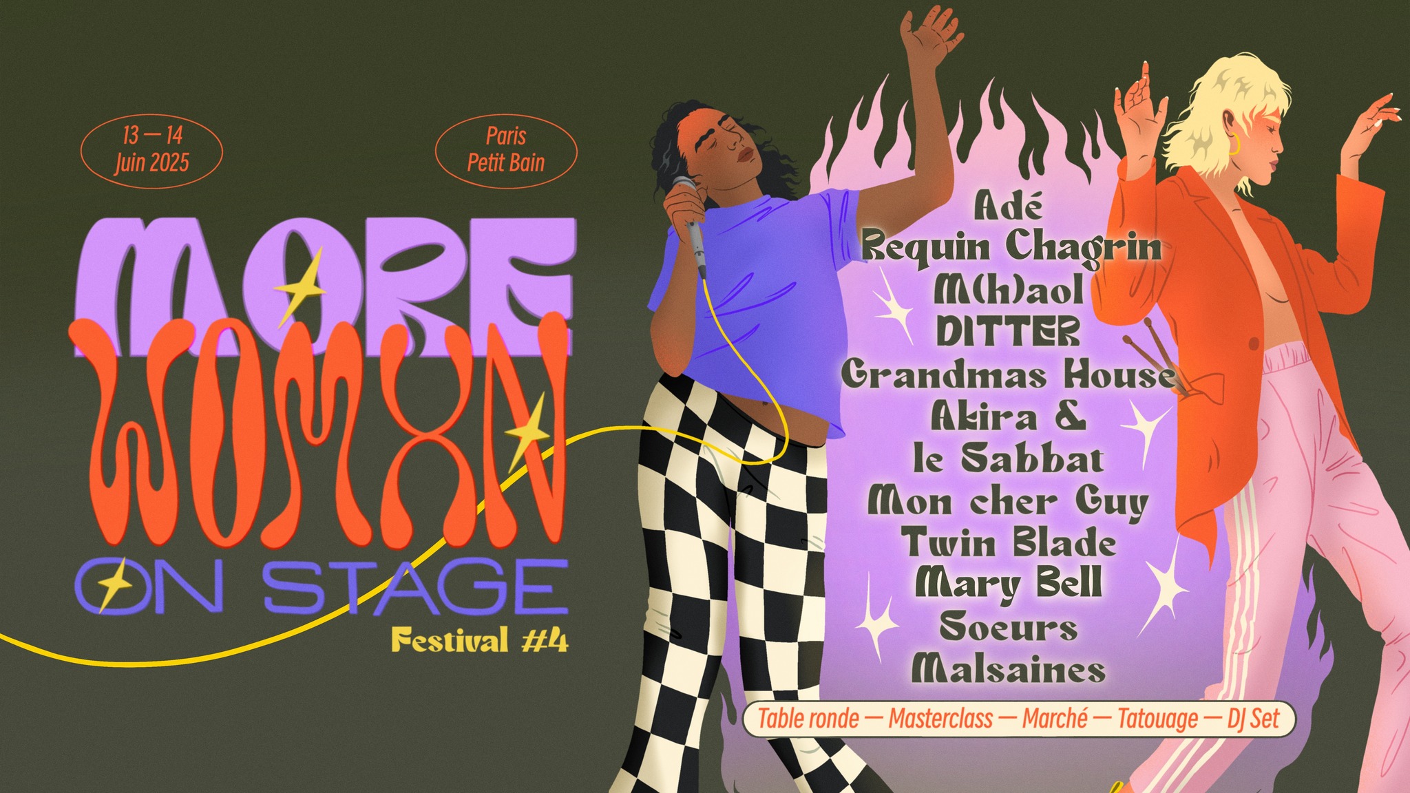 More Womxn On Stage Festival #4 / Petit Bain